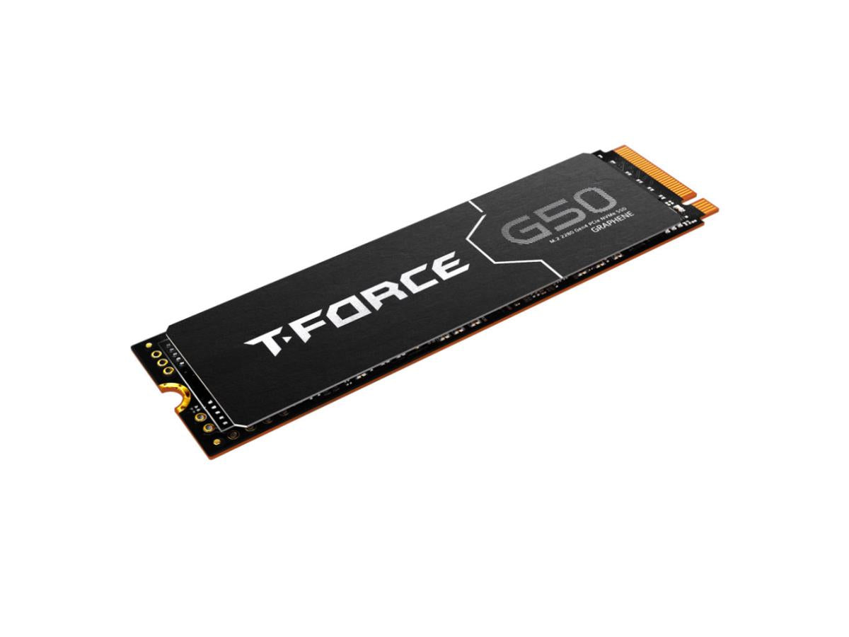 T-Force G50 512GB M.2 PCIe Gen4x4 SSD Ultra-Thin Graphene Cooling for Gamers