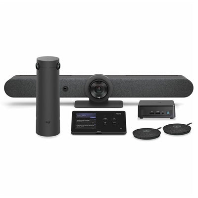 Logitech Rally Bar + Sight Room Kit + NUC Room Bundle (TAA)