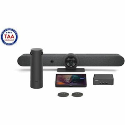 Logitech Rally Bar + Tap + Sight Microsoft Teams Room Kit