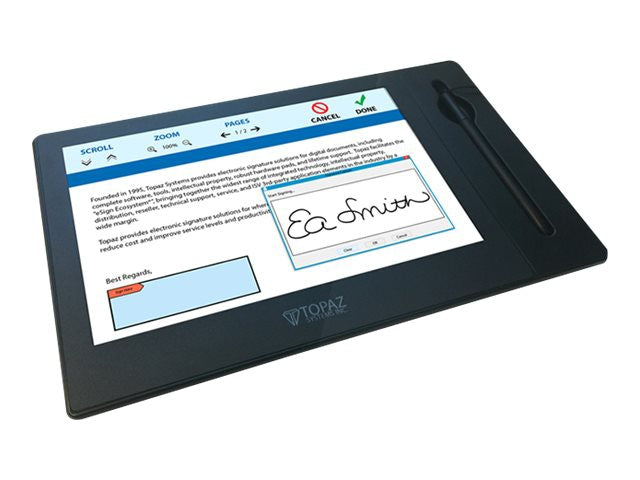 TOPAZ GemView 10 Pen & Multi-Touch Tablet Display