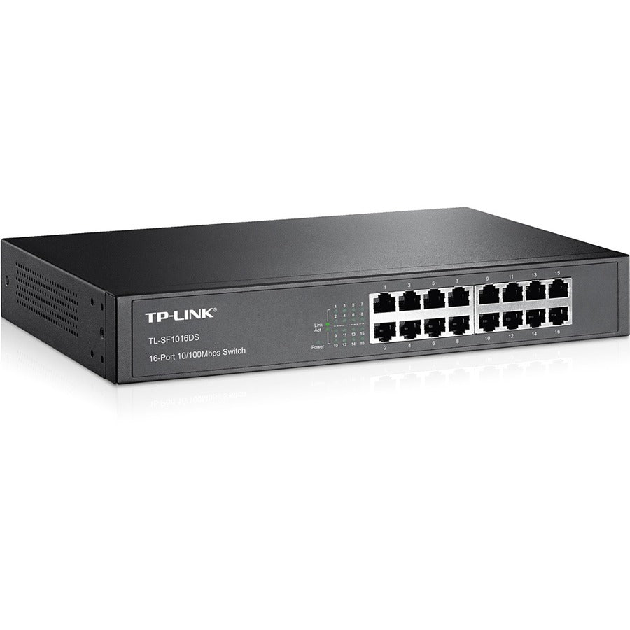 TP-LINK TL-SF1016DS - 16-Port 10/100Mbps Fast Ethernet Switch