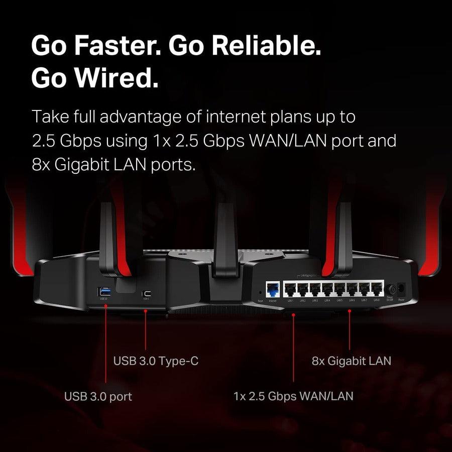 TP-Link Archer AX10000 - Wi-Fi 6 IEEE 802.11ax Wireless Router ARCHERAX10000