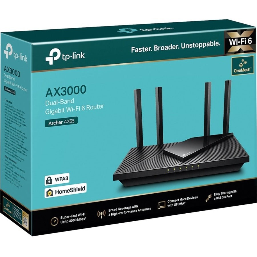 TP-Link Archer AX55 - AX3000 Wi-Fi 6 Router | TP-Link