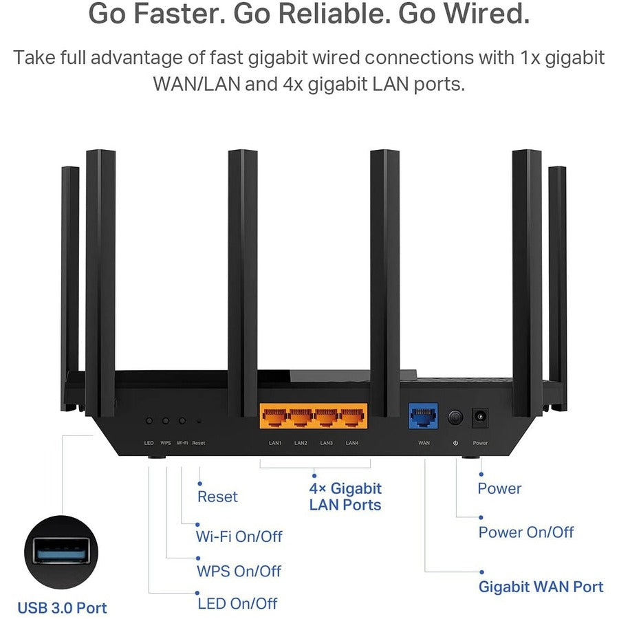 TP-Link Archer AX73 - Dual Band Gigabit Wireless Internet Router