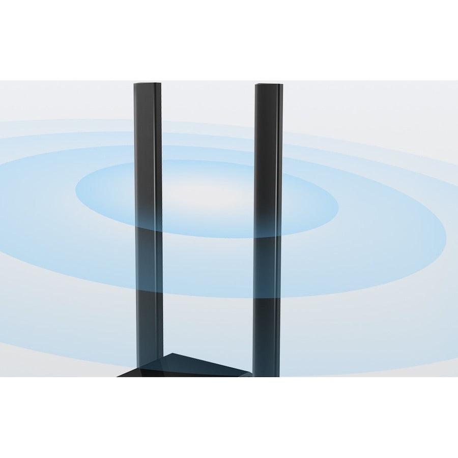 TP-Link Archer T4U Plus - IEEE 802.11ac Dual Band Wi-Fi Adapter for Desktop Computer/Notebook/Wireless Router ARCHERT4UPLUS