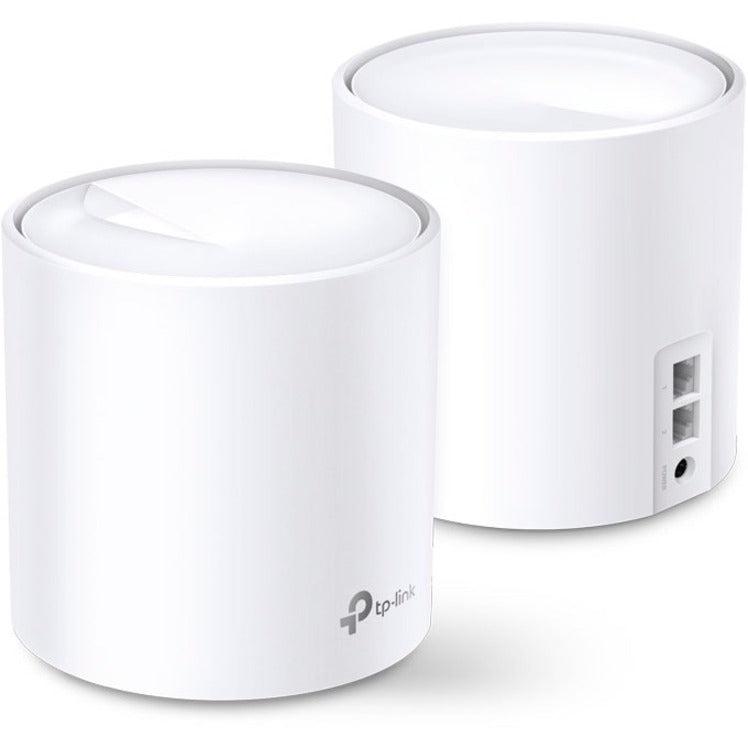 TP-Link Deco X20(2-pack) - Wi-Fi 6 IEEE 802.11ax Ethernet Wireless Router DECOX20(2-PACK)