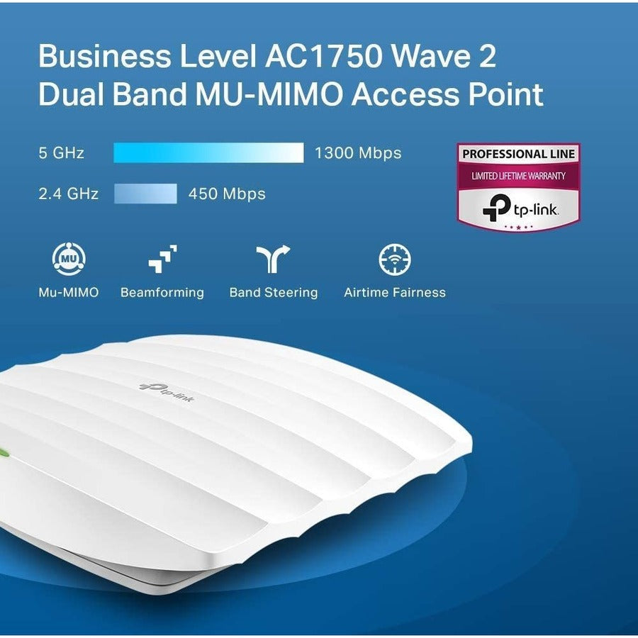 TP-Link EAP245(5-Pack) - Omada AC1750 Gigabit Wireless Access Point