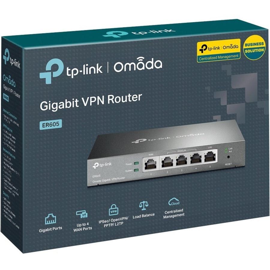 TP-Link ER605 Gigabit VPN Router - Omada SDN Business Networking | TecISoft