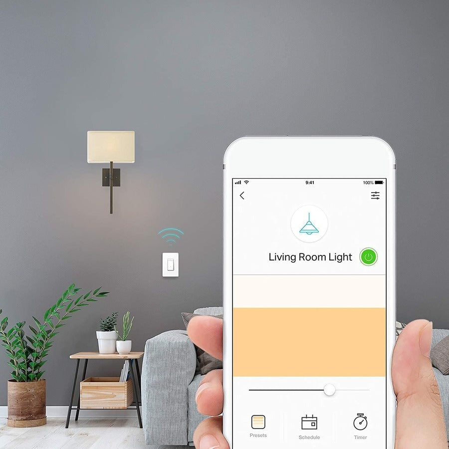 TP-Link Kasa Smart HS220P3 (3-pack) - Kasa Smart Dimmer Switch