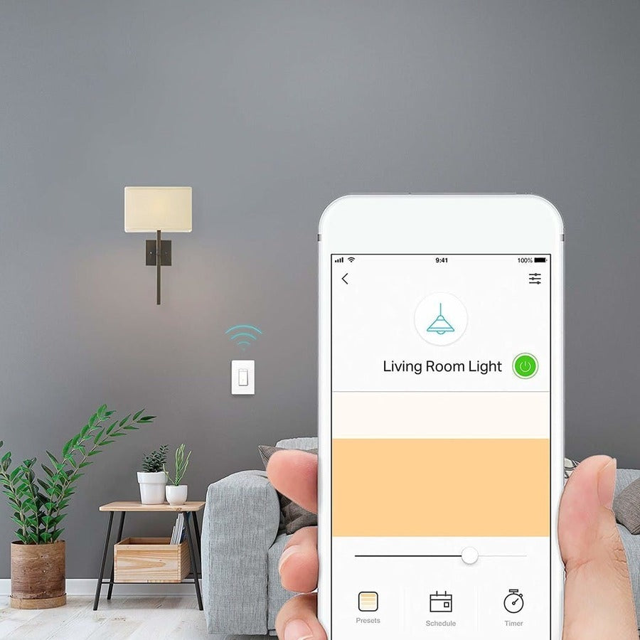 TP-Link Kasa Smart HS220P3 (3-pack) - Kasa Smart Dimmer Switch