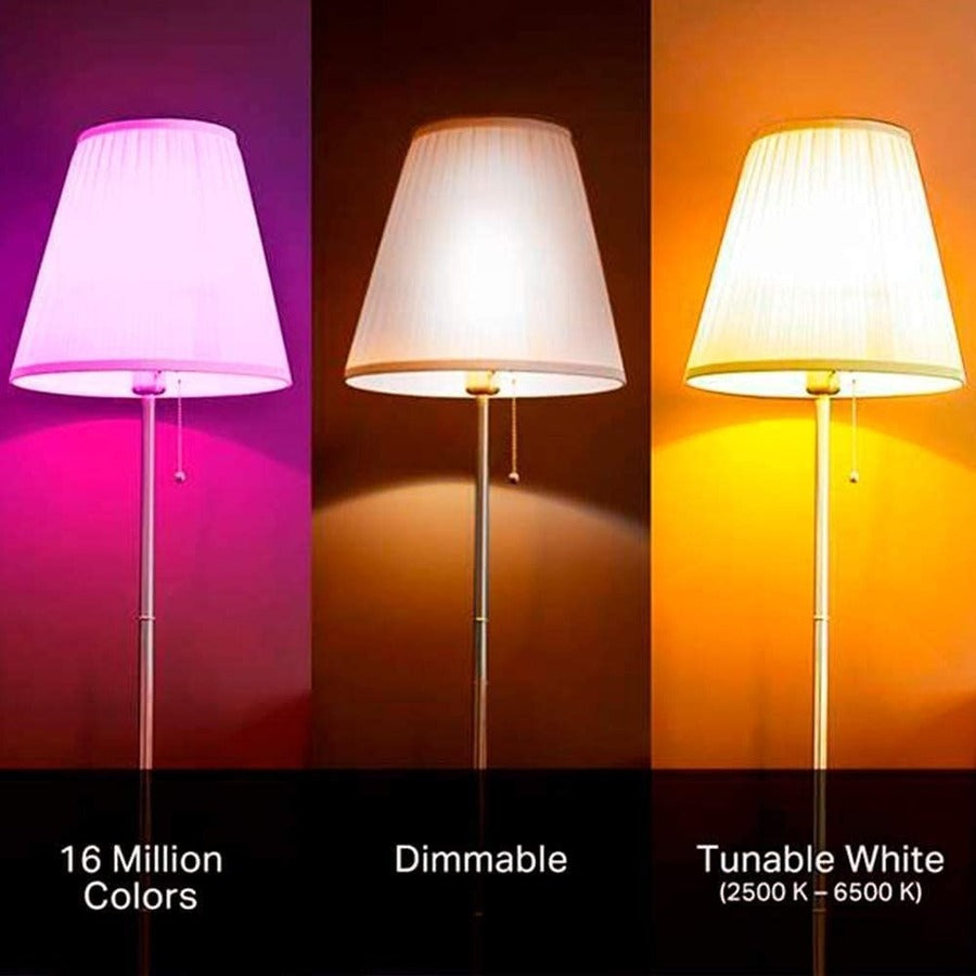 TP-Link Kasa Smart KL130P4 (4-pack) - Kasa Smart Bulbs, Multicolor