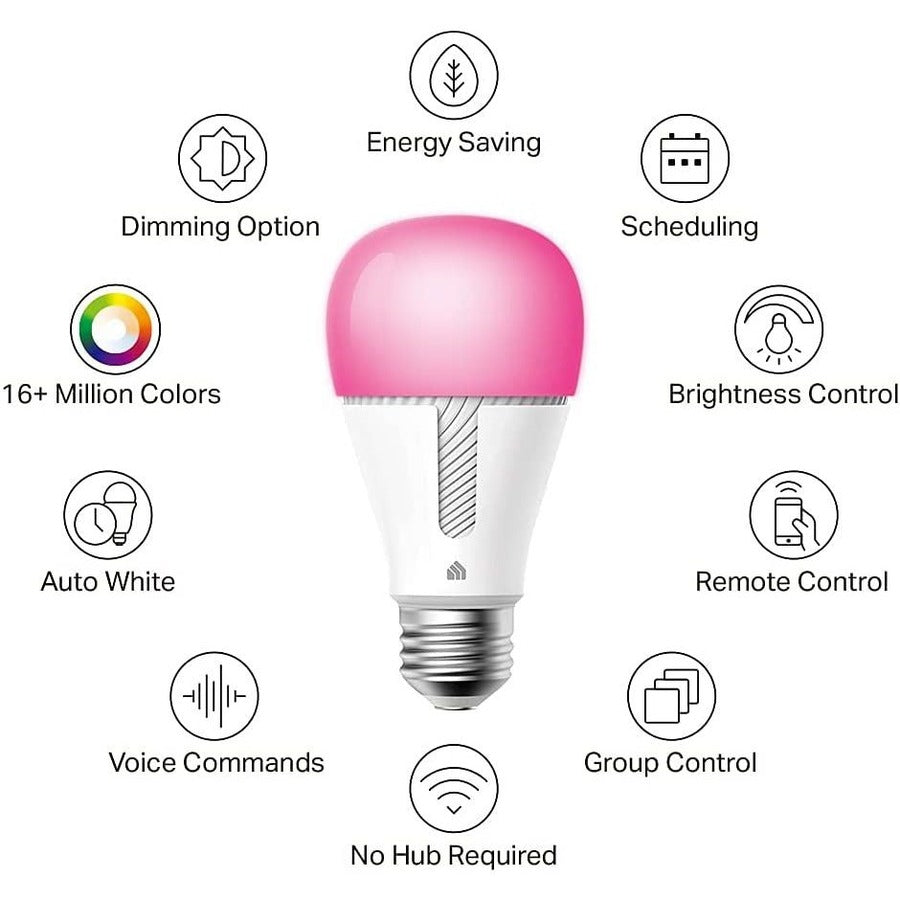 TP-Link Kasa Smart KL135P2 (2-pack) - Kasa Smart Bulb