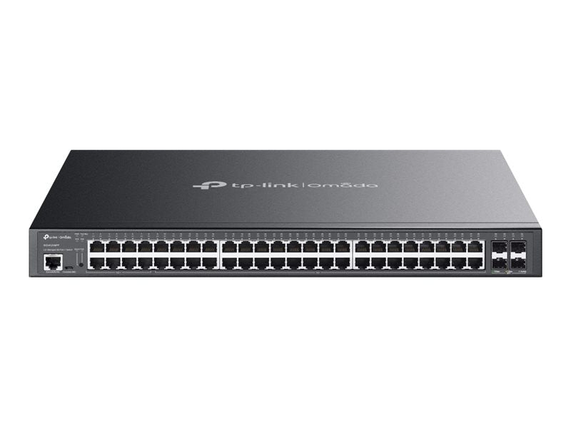 TP-Link Omada SG3452XMPP V1.8 - Switch - L2+ - managed - 40 x 10/100/1000 (PoE+) + 8 x 10/100/1000 (PoE++) + 4 x 10Gb Ethernet