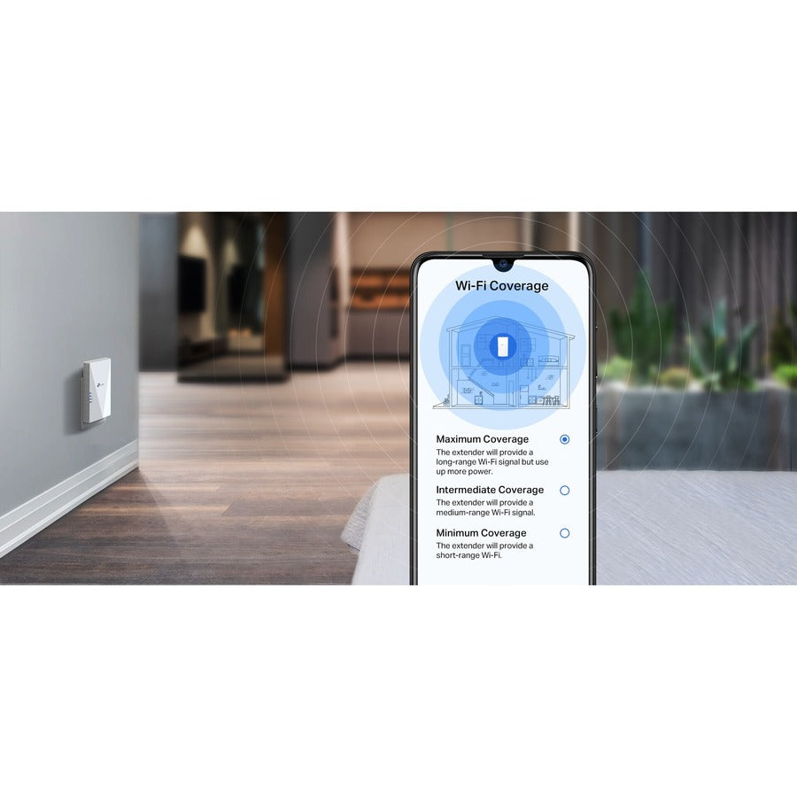 TP-Link RE500X - Dual Band 802.11ax 1.46 Gbit/s Wireless Range Extender