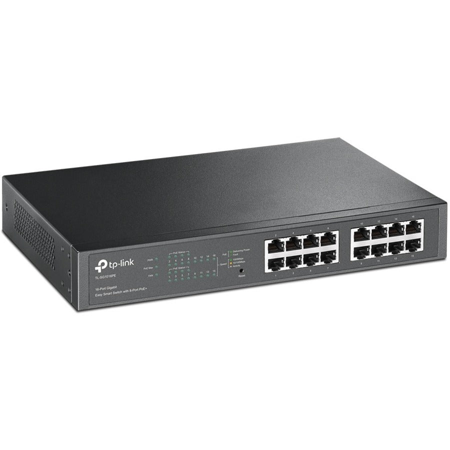 TP-Link TL-SG1016PE - 16-Port Gigabit Easy Smart PoE Switch with 8-Port PoE+