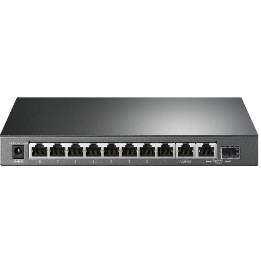 TP-Link TL-SG1210MP - 10-Port Gigabit Desktop Switch with 8-Port PoE+