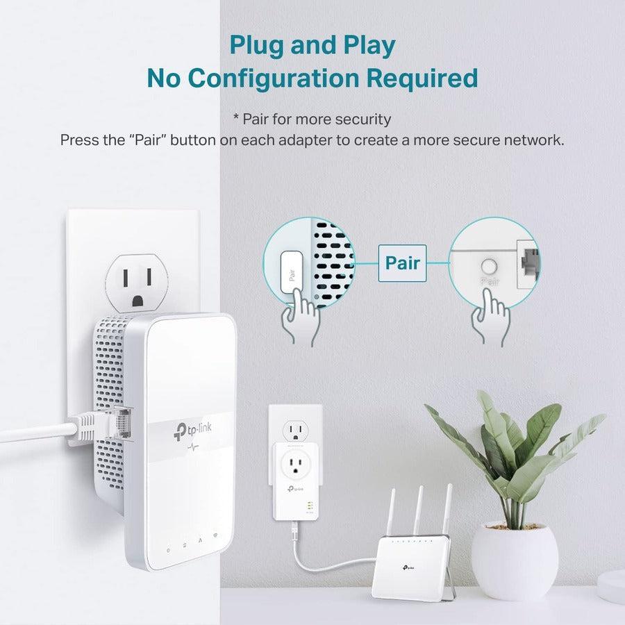 TP-Link TL-WPA7617 KIT - Powerline Wi-Fi Extender