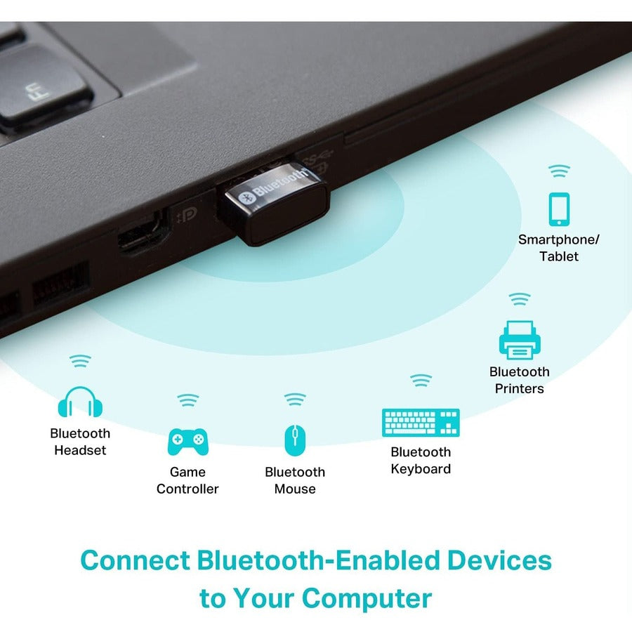 TP-Link UB500 - Bluetooth 5.0 Bluetooth Adapter for Desktop Computer/Notebook