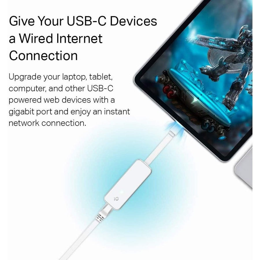 TP-Link UE300C - USB Type-C to RJ45 Gigabit Ethernet LAN Network Adapter