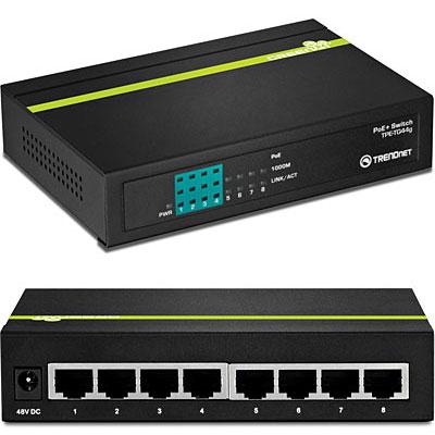 TRENDnet TPE-TG44g 8-Port Gigabit PoE+ Switch