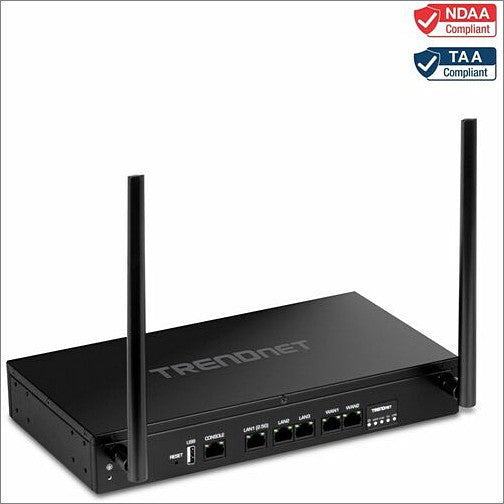 TRENDNET AX1800 WiFi 6 Dual-Band VPN Router for SMB TEW-929DRU