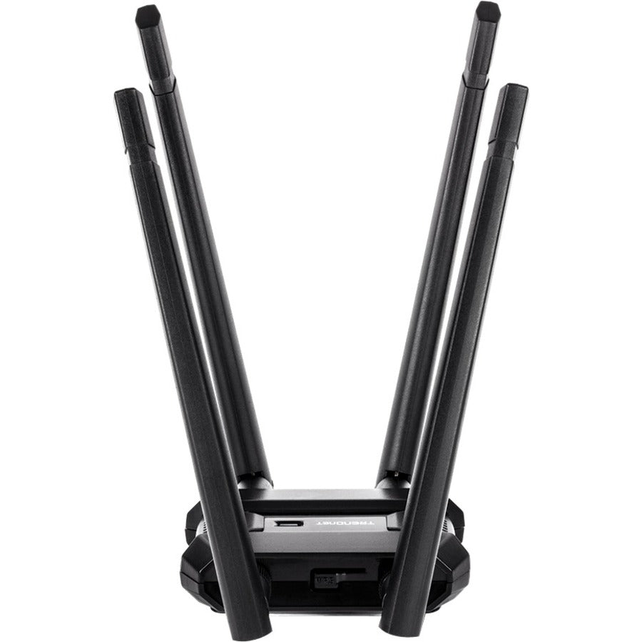 TRENDnet AC1900 High Power Dual Band Wireless USB Adapter, TEW-809UB, Stream 4K HD Video, Windows Compatible, USB 3.0 to USB Type A, Black