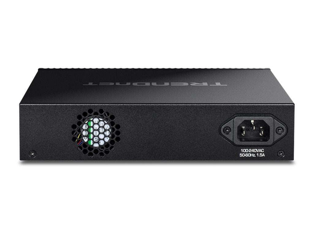 TRENDnet TL2-F7120 - Switch - managed - 12 x 10 Gigabit SFP+ - rack-mountable - TAA Compliant