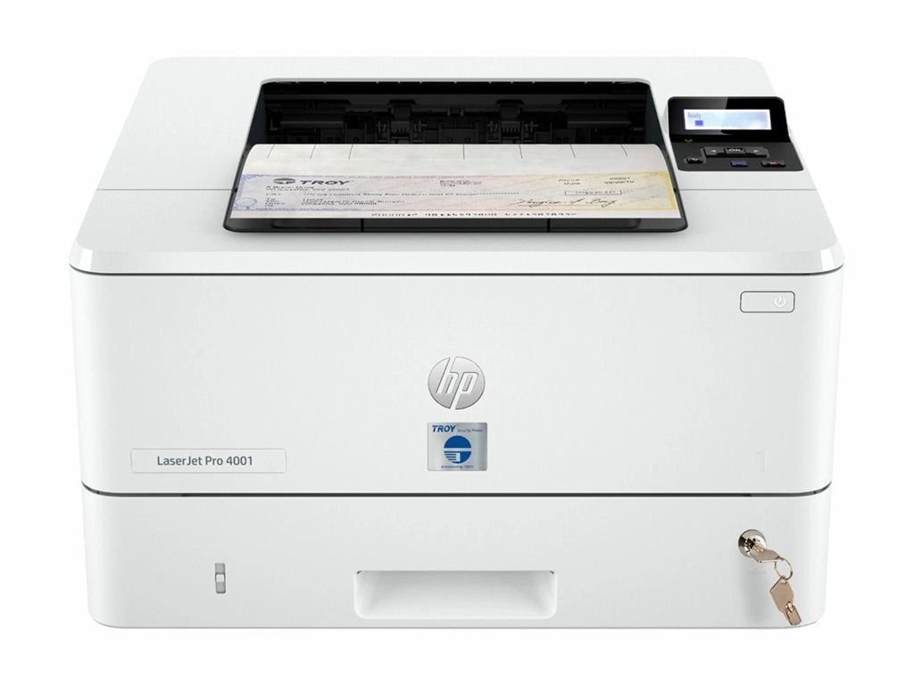 TROY MICR 4001dn - Printer - B/W - Duplex - laser - A4/Legal - 4800 x 600 dpi - up to 40 ppm - capacity: 350 sheets - USB 2.0, 01-4001DM-111