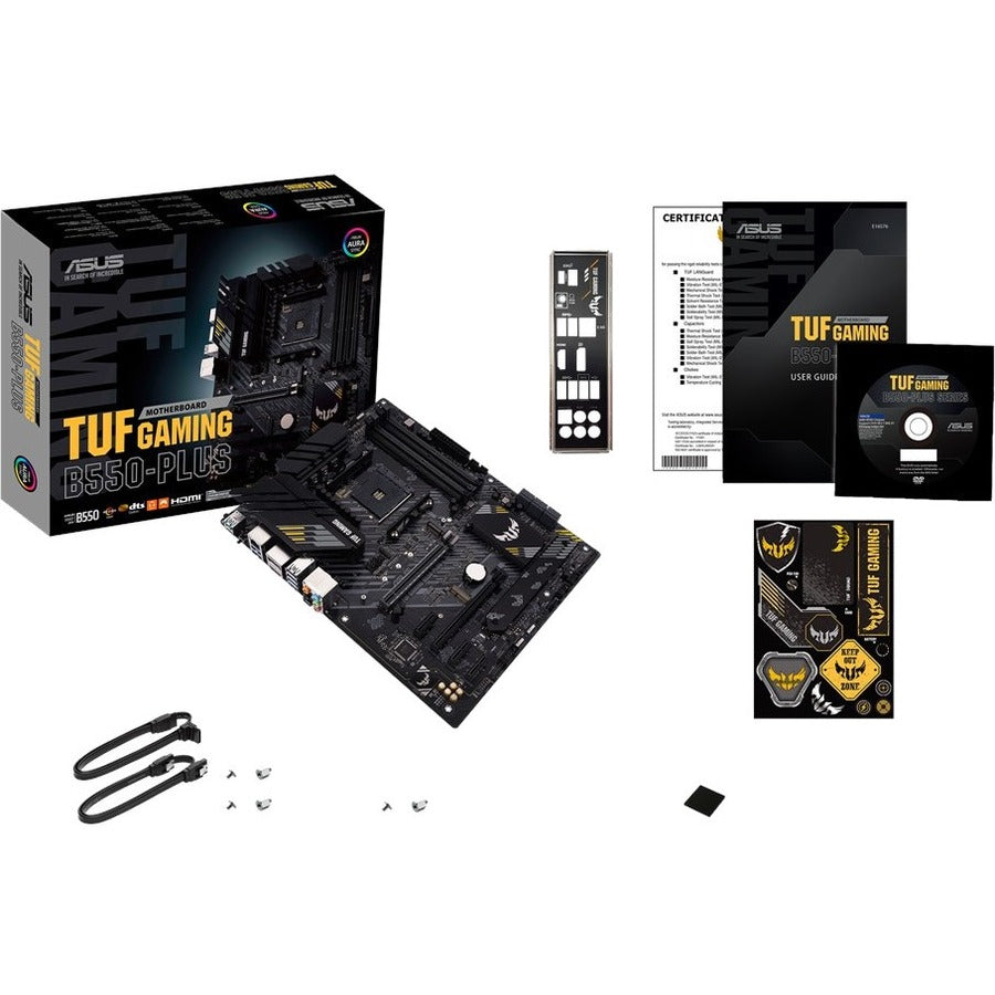 TUF GAMING B550-PLUS Desktop Motherboard - AMD B550 Chipset - Socket AM4 - ATX