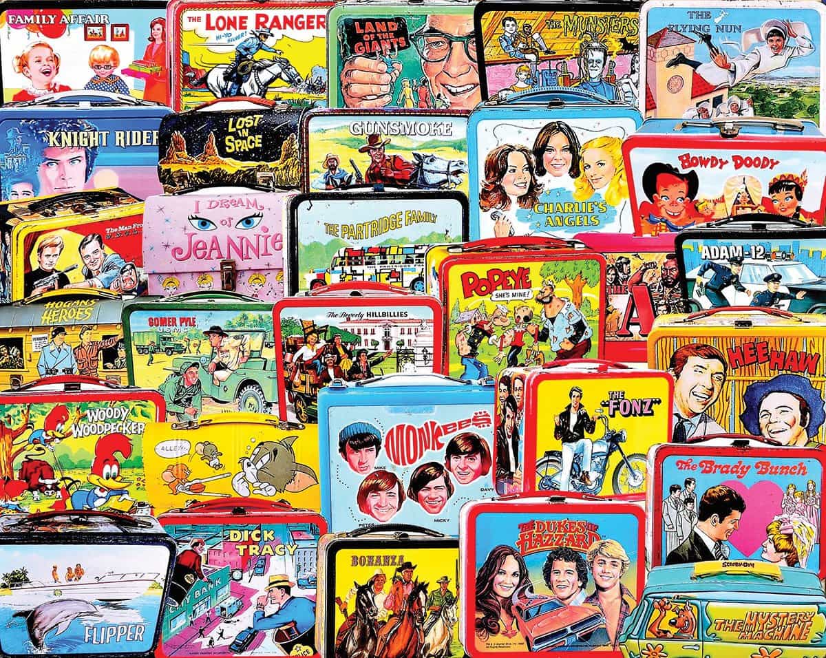 TV Lunch Boxes - 1000 Piece Jigsaw Puzzle