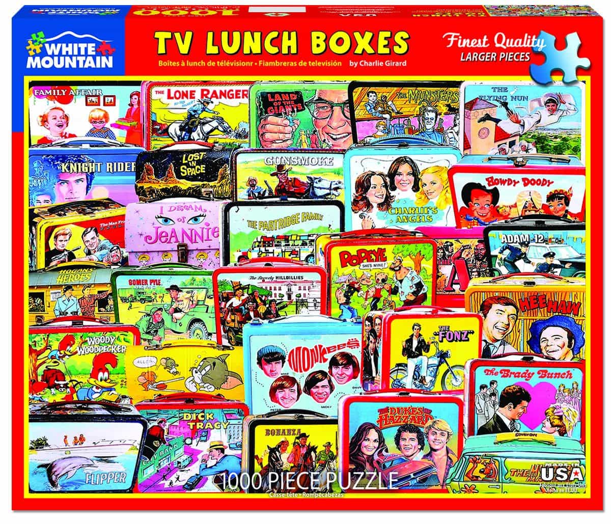 TV Lunch Boxes - 1000 Piece Jigsaw Puzzle