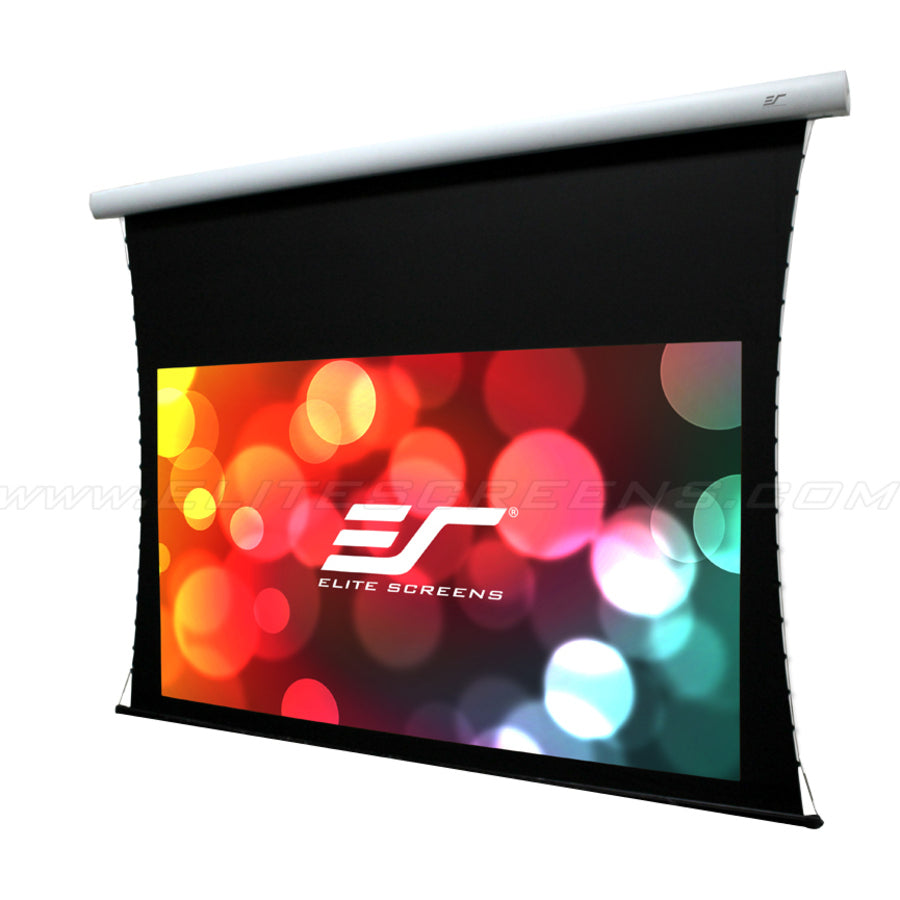 Tab-Tensioned Electric Projection Screen - Elite TE96HW2B-E24 96" CineTension B CineWhite | TECISOFT