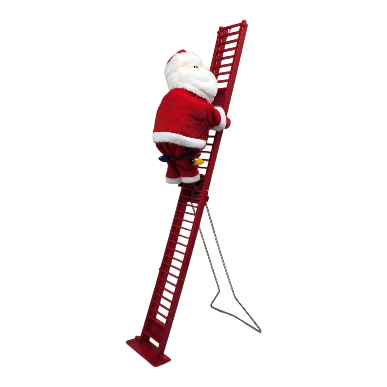 Tabletop Climber - Santa with Single Ladder