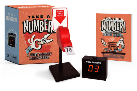 Take a Number! A Tiny Ticket Dispenser Mini Kit