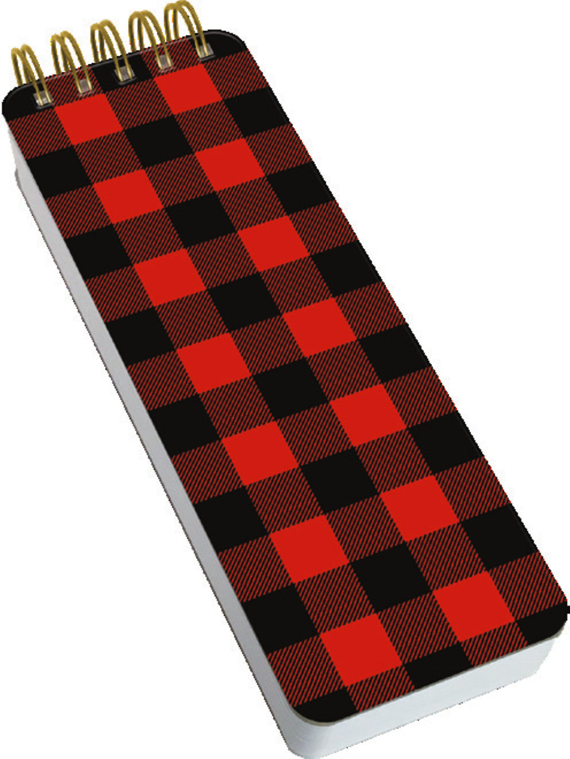 Tall Spiral Holiday Notebook - Trees