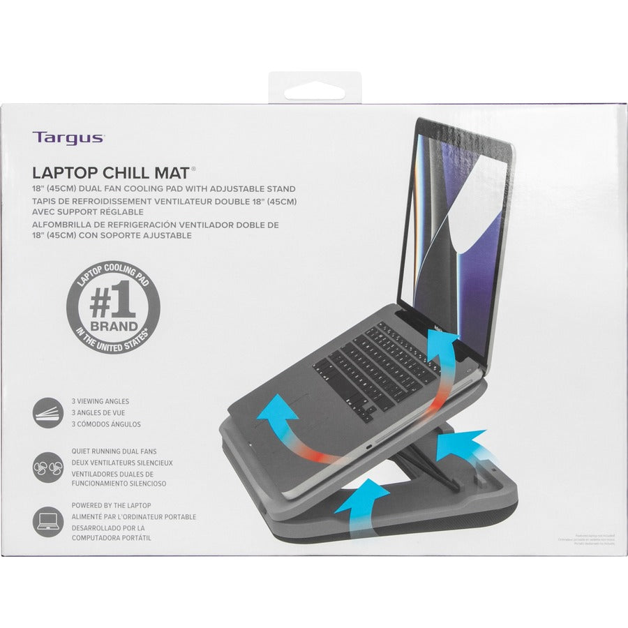 Targus 18" Dual Fan Chill Mat with Adjustable Stand