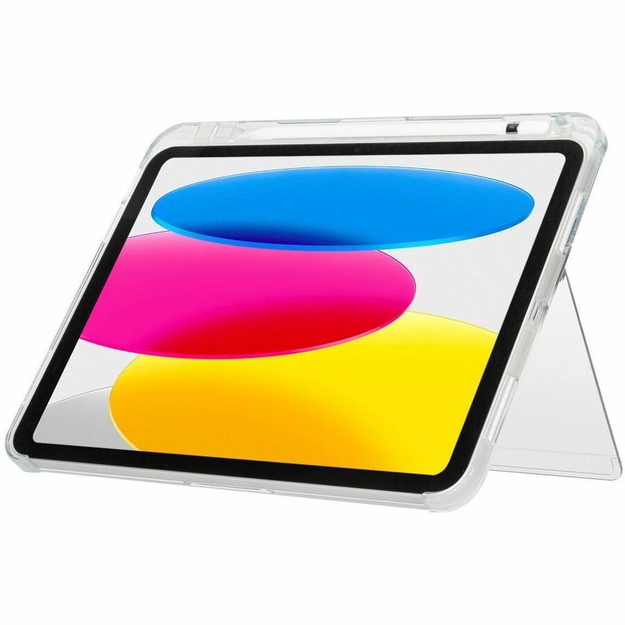Targus Click-In Clear Case + Kickstand for iPad (10th gen.) 10.9-inch Phantom - For Apple