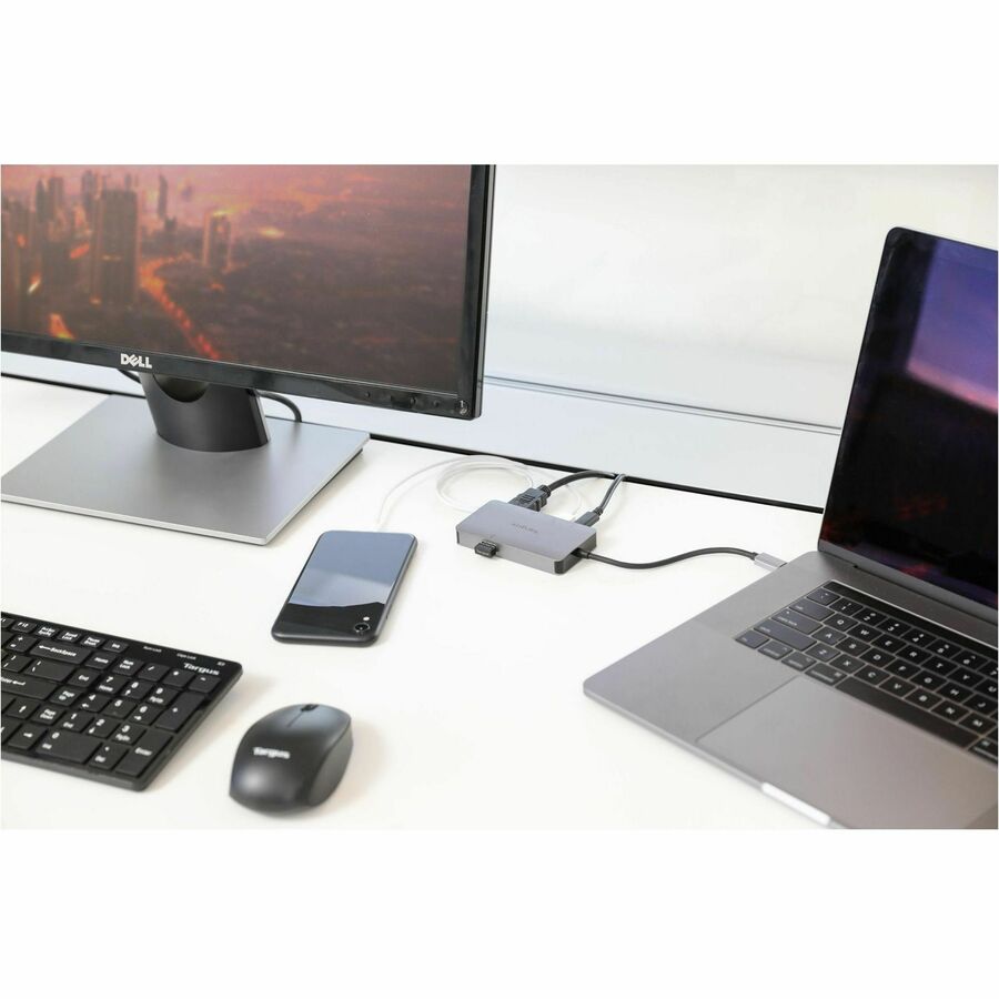 Targus Dock419Usz Notebook Dock/Port Replicator Wired Usb 3.2 Gen 1 (3.1 Gen 1) Type-C Grey