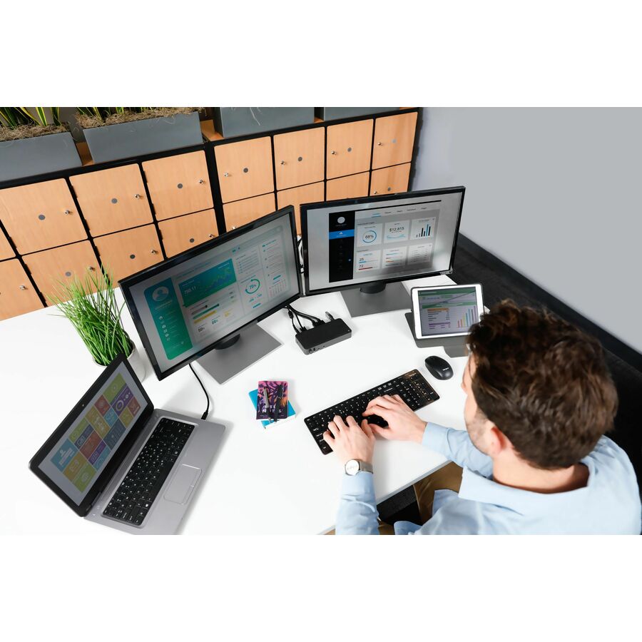 Targus Dock430Usz Notebook Dock/Port Replicator Wired Black