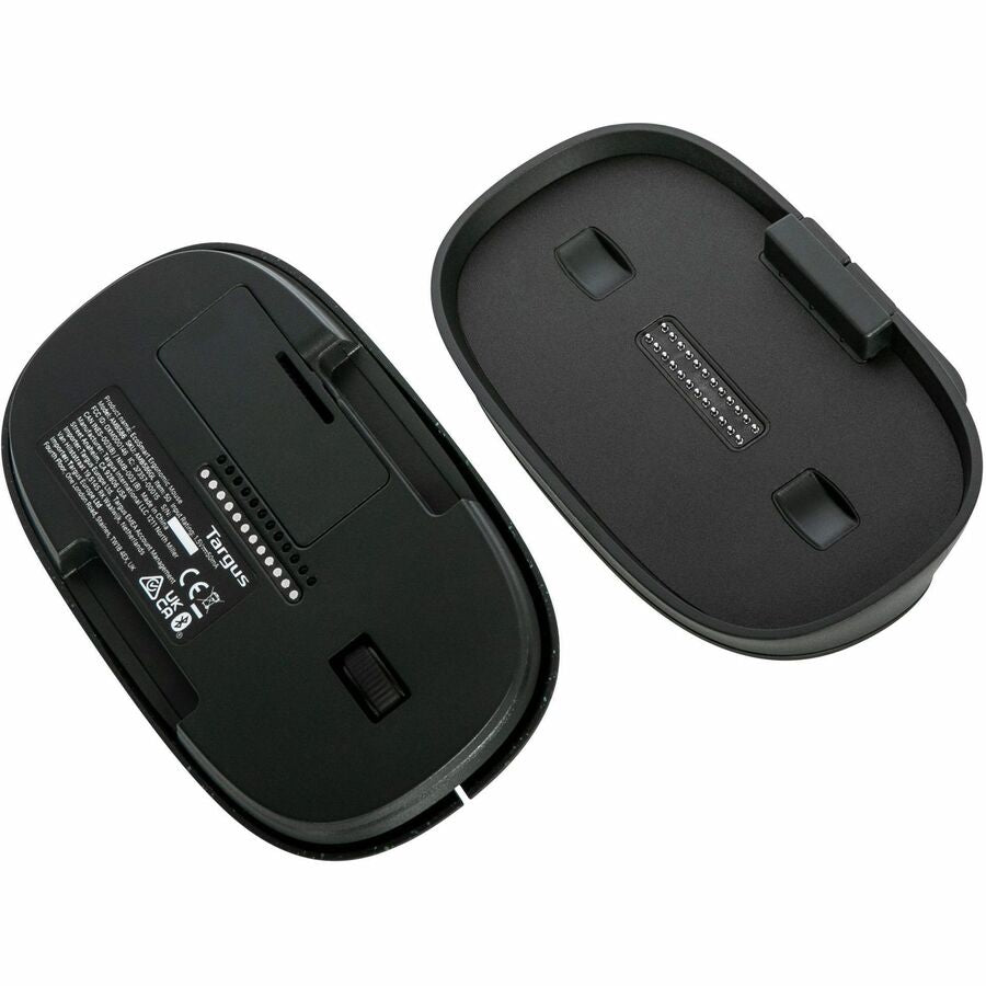 Targus ErgoFlip EcoSmart Mouse - Mid Size Mouse - Optical/BlueTrace - Wireless -