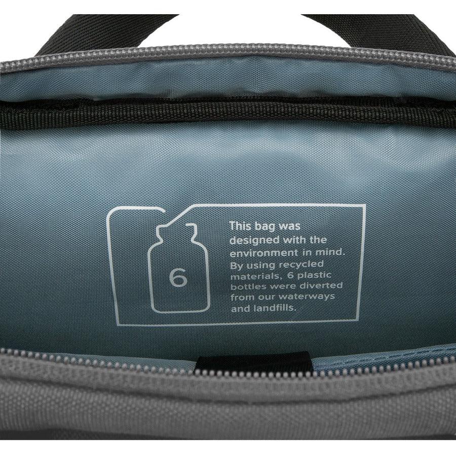 Targus Sagano EcoSmart TBS574GL Carrying Case (Slipcase) for 14" Notebook - Black/Gray