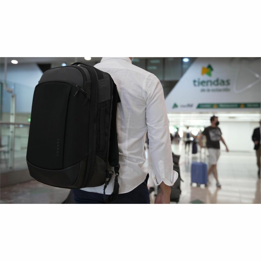 Targus Tbb612Gl Backpack Casual Backpack Black Recycled Plastic