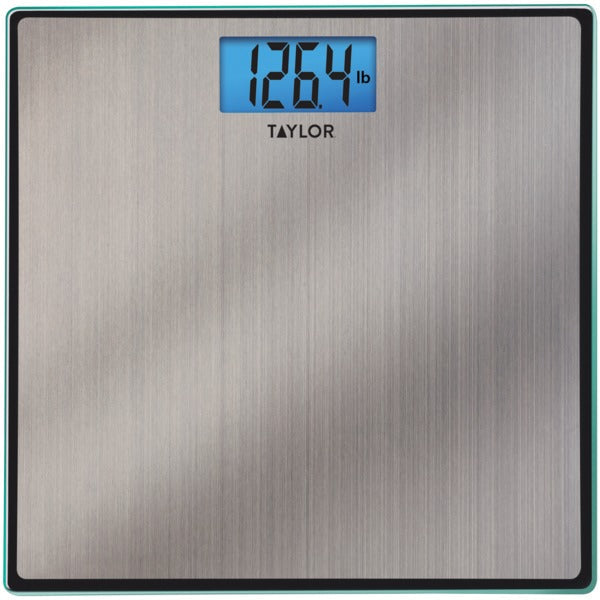 Taylor Precision Products 74074102 Easy-to-Read 400-lb Capacity Stainless Steel