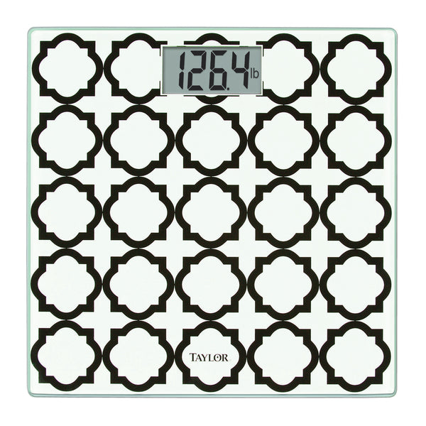 Taylor Precision Products 755841932BWL Digital Glass Bathroom Scale with