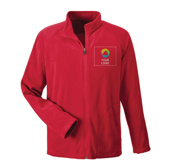 Team 365™ Men's Campus Microfleece Jacket – Lightweight Warmth, Perfect for Everyday