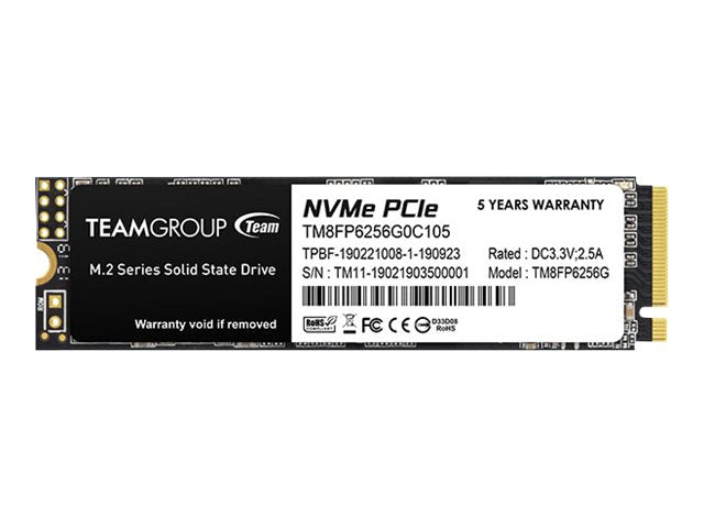 TeamGroup MP33 256GB M.2 2280 PCIe 3.0 x4 NVMe SSD – Fast Upgrade