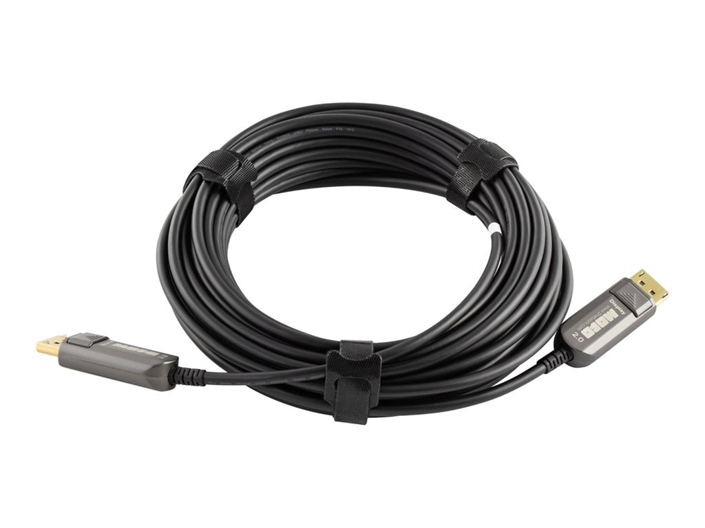 TechLogix MOFO - DisplayPort cable - DisplayPort (M) to DisplayPort (M) - DisplayPort 2.0 - 164 ft - plenum, 8K support, indoor MOFO-DP20-50
