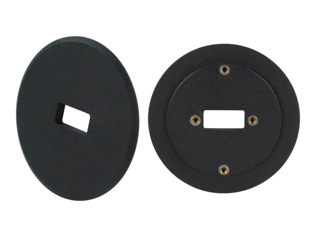 TechLogix - Table plate insert - HDMI, USB Type A - white MOFO-PT-TA1W