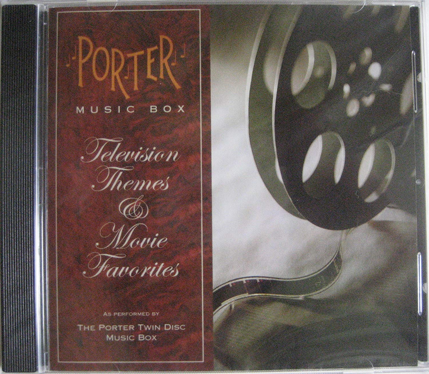 Television Themes & Movie Favorites [Audio Cd] The Porter Twin Disc Music Box