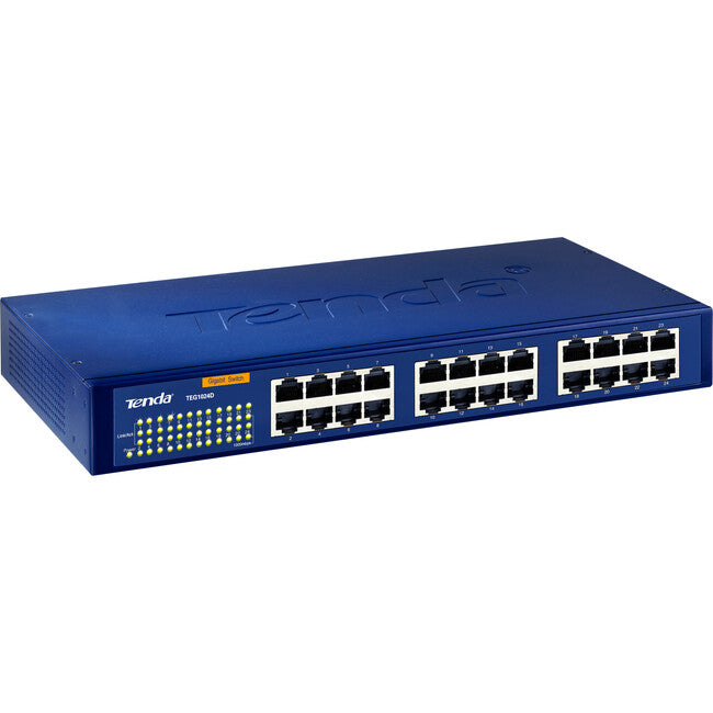 Tenda 24-Port 10/100/1000 Gigabit Switch TEG1024D